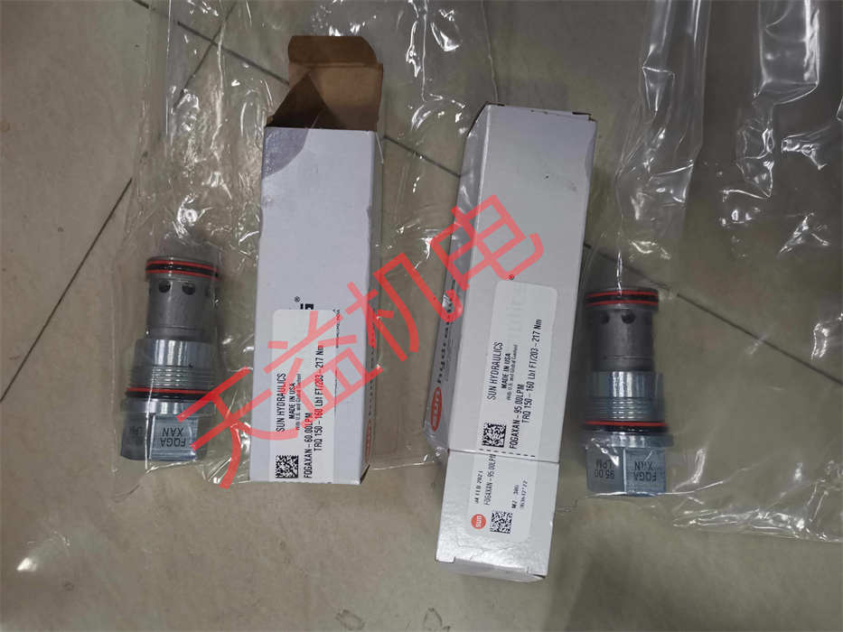 天益机电供应 SUN 插装阀    FQGAXAN-60.00LPM